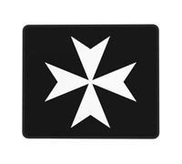 Mouse Mat The Maltese Crossed Mousepad Non-Slip Desk Mat Waterproof Mousepads For Laptop Computers Office And Home L