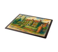 MOUSE MAT - The Manor House, Bishops Sutton - Vintage Art Style