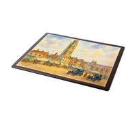 MOUSE MAT - The Market Place, Boston - Vintage Art Style