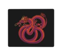 Mouse Mat The Mighty Dragon Stitched Edges Mouse Pad Comfortable Gaming Mousepad For Computer Laptop Desk 25X30Cm