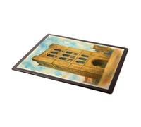 MOUSE MAT - The Norman Tower, Bury St Edmunds (b) - Vintage Art Style