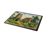 MOUSE MAT - The Old Chancel, Rugeley - Vintage Art Style