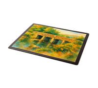MOUSE MAT - The Old Stone Bridge, Liskeard - Vintage Art Style