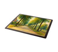 MOUSE MAT - The Park from Park Avenue, Wisbech (b) - Vintage Art Style