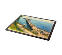 MOUSE MAT - The Pier, Llandudno (b) - Vintage Art Style
