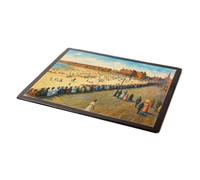 MOUSE MAT - The Pier & Sands, Lowestoft (b) - Vintage Art Style