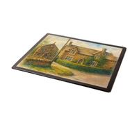 MOUSE MAT - The Post Office, Little Tew - Vintage Art Style