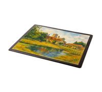 MOUSE MAT - The Priory & Church, Deerhurst - Vintage Art Style