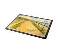 MOUSE MAT - The Promenade, Little Bispham - Vintage Art Style