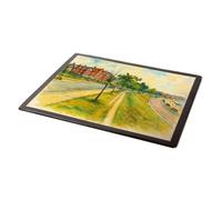 MOUSE MAT - The Promenade & Mount Stewart, Rhos-on-Sea - Vintage Art Style