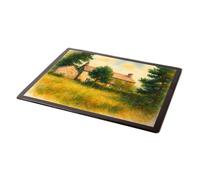 MOUSE MAT - The Riding School, Cilcain - Vintage Art Style