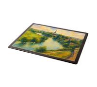 MOUSE MAT - The River Avon & Holy Trinity Church - Vintage Art Style