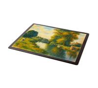 MOUSE MAT - The River Ouse, Olney - Vintage Art Style