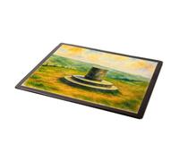 MOUSE MAT - The Rotary Stone on Clent Hills - Vintage Art Style