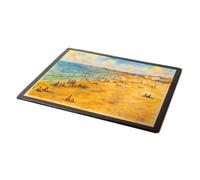 MOUSE MAT - The Sands, Burnham-on-Sea - Vintage Art Style