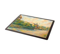 MOUSE MAT - The School, Town Street, Bramcote - Vintage Art Style