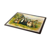 MOUSE MAT - The Snowdonia Harp Choir, Beddgelert (a) - Vintage Art Style