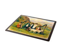 MOUSE MAT - The Snowdonia Harp Choir - Vintage Art Style