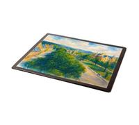 MOUSE MAT - The Square, Grantown-on-Spey (b) - Vintage Art Style