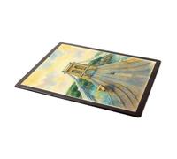 MOUSE MAT - The Suspension Bridge, Menai Strait - Vintage Art Style