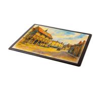 MOUSE MAT - The Town Hall, Castle Cary - Vintage Art Style