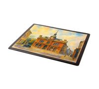 MOUSE MAT - The Town Hall, Towcester - Vintage Art Style
