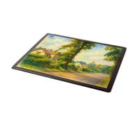 MOUSE MAT - The Village Hall, Barkston - Vintage Art Style