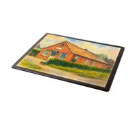 MOUSE MAT - The Village Hall, St Nicholas at Wade - Vintage Art Style