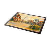 MOUSE MAT - The Village, Little Common (e) - Vintage Art Style