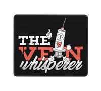 Mouse Mat The Whisperer Phlebotomy Phlebotomist Blood Mouse Pad Rubber Base Desk Mat Stitched Edge Mousepads For Office And Home Gaming Laptop XL
