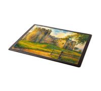 MOUSE MAT - The Wye Valley. Chepstow Castle - Vintage Art Style