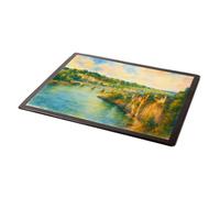 MOUSE MAT - The Wye Valley. Chepstow - Vintage Art Style