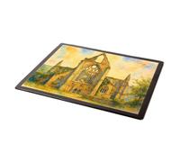 MOUSE MAT - The Wye Valley Tintern Abbey the West Window - Vintage Art Style