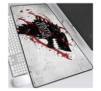Mouse Mat Throne game 800 x 300mm Mouse Pad, Smooth texture surface Mousepad, Best precision experience, 3mm-Thick Base, for notebooks, PC, K