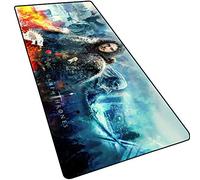 Mouse Mat Throne game 800 x 300mm Mouse Pad, Smooth texture surface Mousepad, Best precision experience, 3mm-Thick Base, for notebooks, PC, A