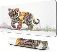 Mouse Mat Tiger 900x400x3mm Large Desk Mat As a desktop decoration S-671