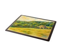 MOUSE MAT - Under Hill Farm, Lyme Regis (a) - Vintage Art Style