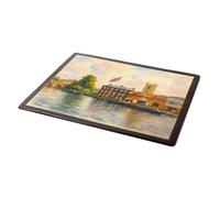 MOUSE MAT - Up the River, Henley-on-Thames - Vintage Art Style