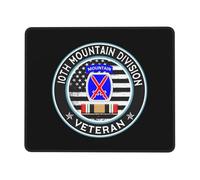 Mouse Mat Us Iraq Veteran 10th Mountain Division Gaming Mouse Pad Study