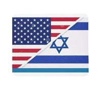 Mouse Mat Usa Israel Flag Desk Mat Waterproof Mousepad Stitched Edge Mouse Pad For Computers Laptop Gaming S
