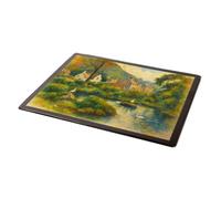 MOUSE MAT - View from the Royal Goat Hotel, Beddgelert - Vintage Art Style