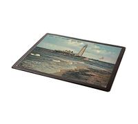MOUSE MAT - Vintage Northumberland - Whitley Bay St Mary's Island/Lighthouse