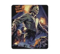 Mouse Mat Washable Mouse Pads with Non-Slip Rubber Base Halloween The Curse of Michael Myers Mousepad Waterproof Keyboard Pads Portable Gaming Mouses Pad for Laptop Office Home Travel 25x30 CM