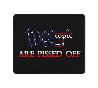 Mouse Mat We The People Are Pissed Off Mousepad Square Mice Pad Durable Mousepads For Work Laptop Computers M