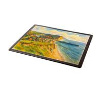 MOUSE MAT - West Bay, Near Bridport - Vintage Art Style