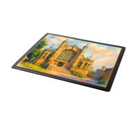 MOUSE MAT - West Door, St George's Chapel, Windsor (a) - Vintage Art Style