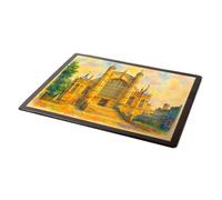 MOUSE MAT - West Door, St George's Chapel, Windsor - Vintage Art Style