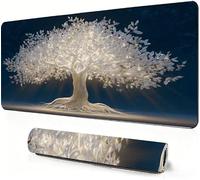 Mouse Mat White 800x300x3mm Large Desk Mat As a desktop decoration S-55