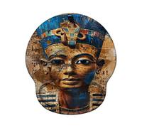 Mouse Mat with Wrist Support, Ergonomic Mouse Pad Wrist Support and Non-Slip PU Base, Durable, Washable, Gaming Mat for PC Laptop Computer Optical and Laser Mice - Egypt Z-O2