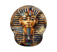 Mouse Mat with Wrist Support, Ergonomic Mouse Pad Wrist Support and Non-Slip PU Base, Durable, Washable, Gaming Mat for PC Laptop Computer Optical and Laser Mice - Egypt Z-O2